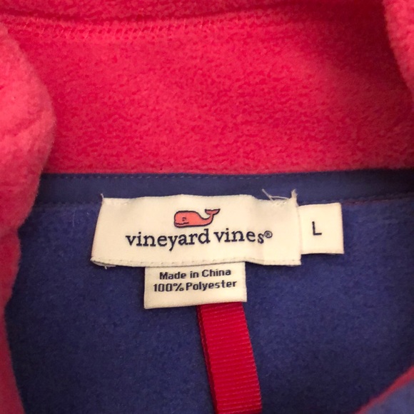 New vineyard vines full zip fleece jacket - Picture 3 of 3